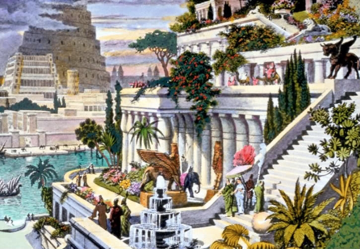 szemiramisz függőkertje babilon