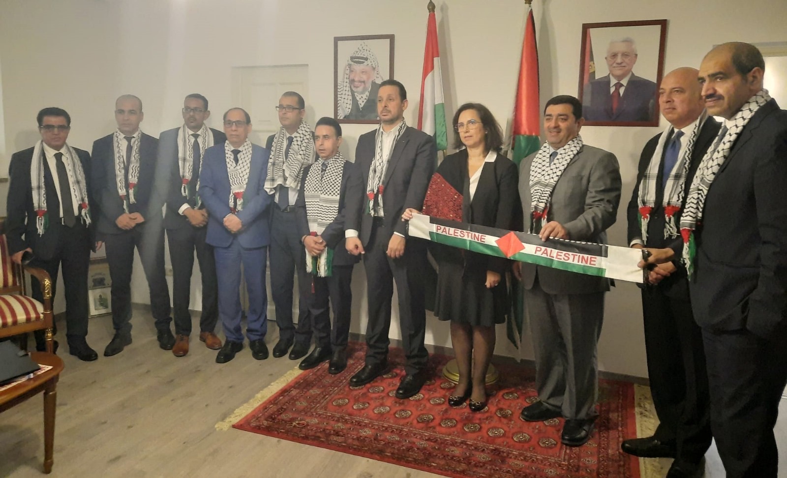 Magyarországi Arab Nagykövetek Tanácsa Palesztin nagykövetségen