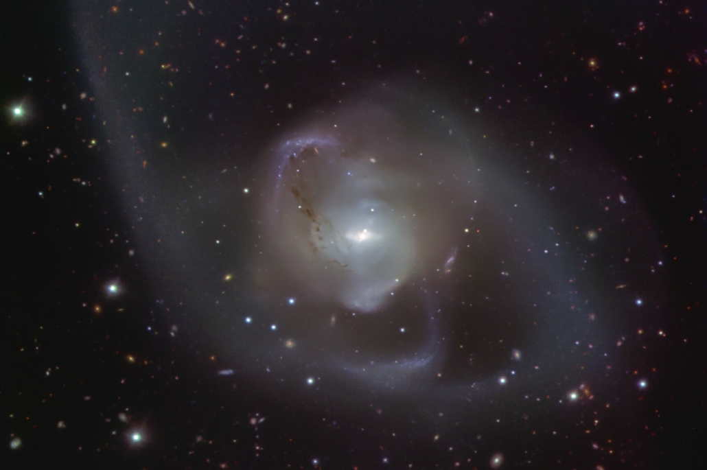 NGC-7727 galaxis