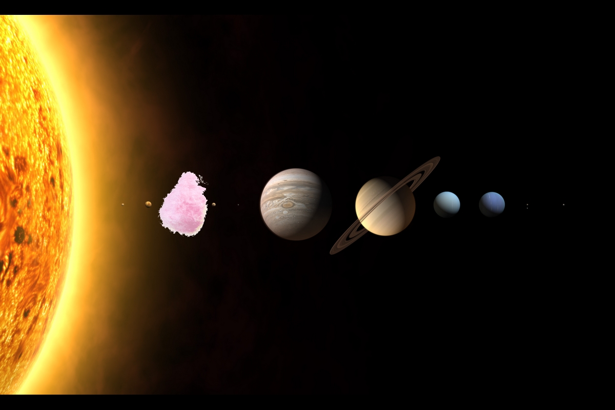 Naprendszer vattacukor bolygóval