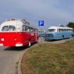 Retro Ikarus buszmegálló