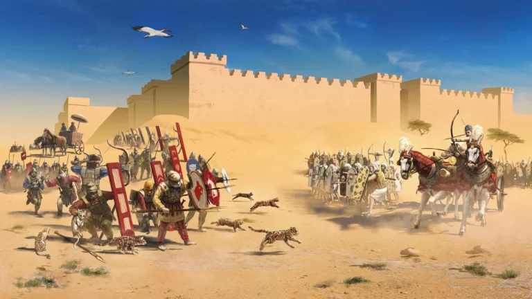 tombolt az erőszak a Közel-Kelet első városaiban