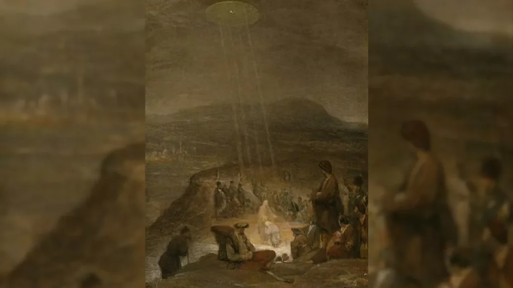 idegenek ősi furcsa UFO