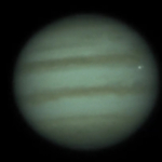 Jupiter becsapódás tűzgömb