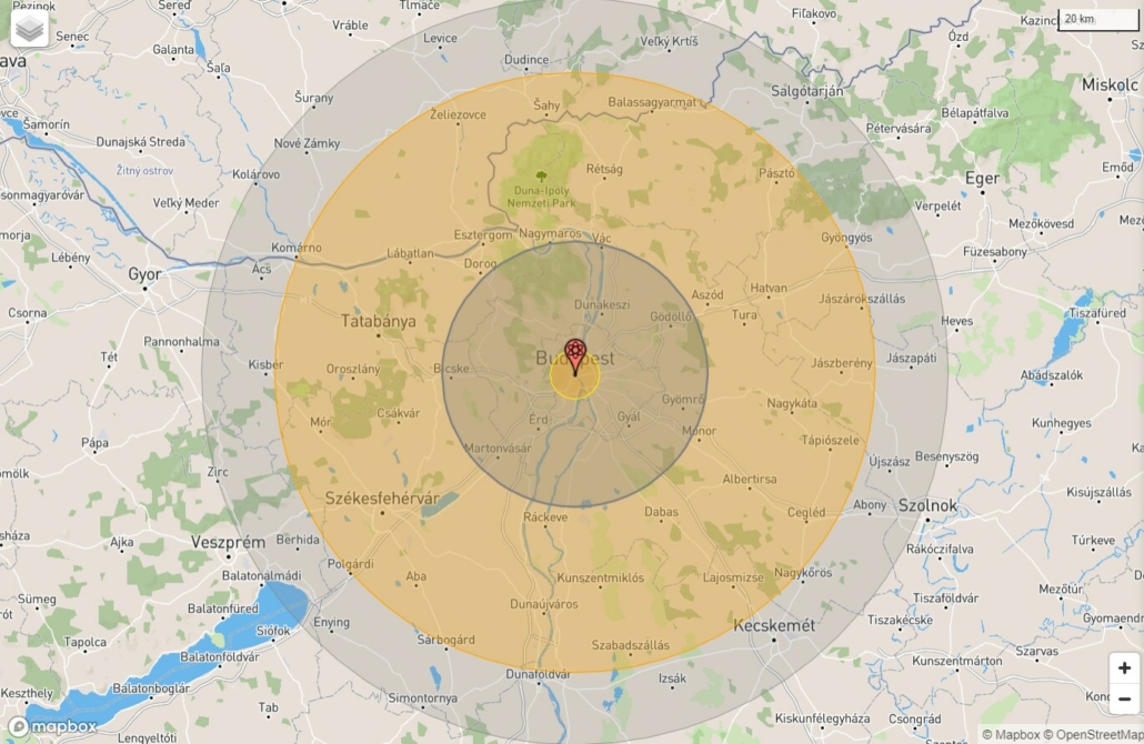 Magyarország atomfegyver térkép