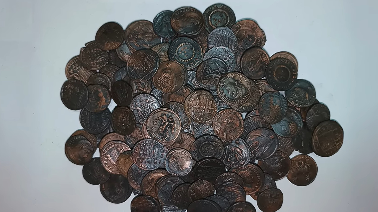 Szardínia római kori érmék