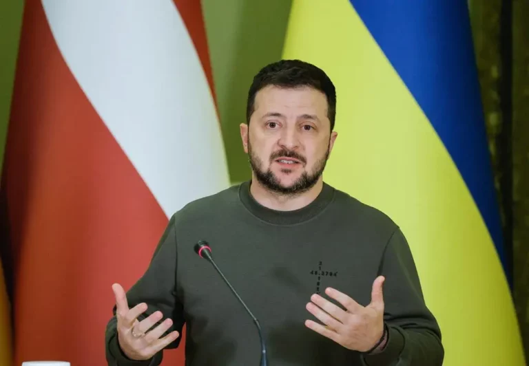Zelenszkij ukrán elnök