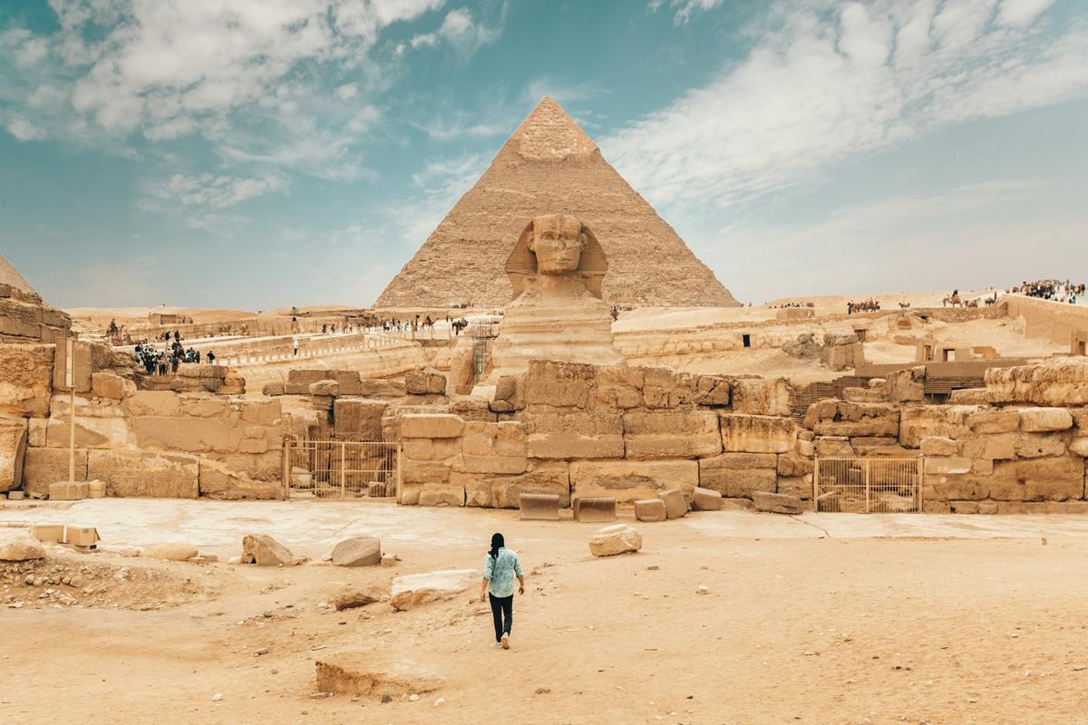 Egyiptom egyiptomi piramis giza