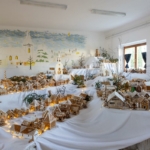 Már látogatható Geresdlakon a falu mézeskalácsba sütött mása, a Mézeskalácsfalu. Fotó: MTI