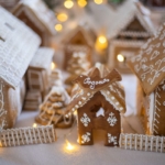 Már látogatható Geresdlakon a falu mézeskalácsba sütött mása, a Mézeskalácsfalu. Fotó: MTI