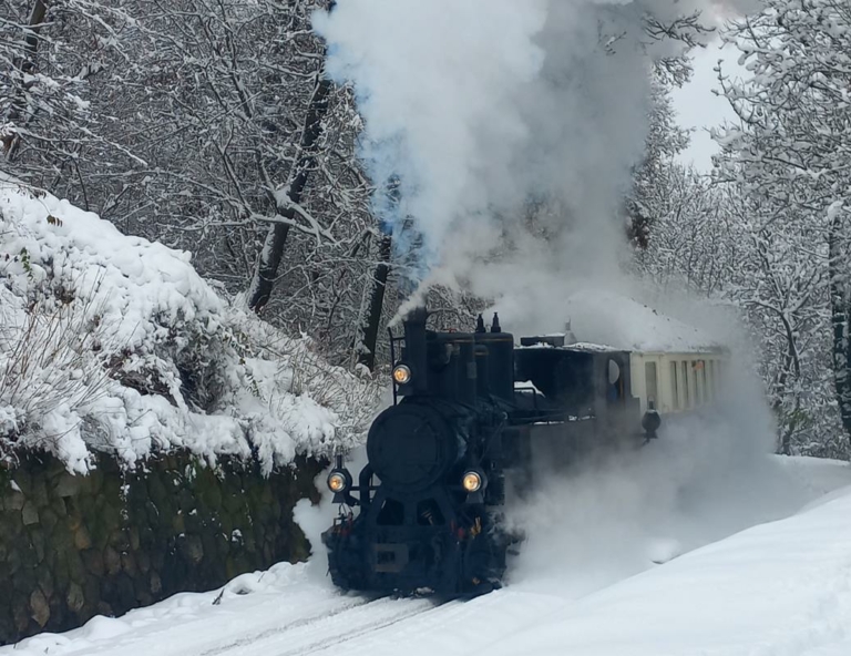 Nosztalgiagőzös a Gyermekvasúton Budapest
