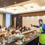 Pisco, a perui szőlőpálinka meg akarja hódítani a magyar piacot is. Masterclass Budapesten. Fotó: Hirling Báling