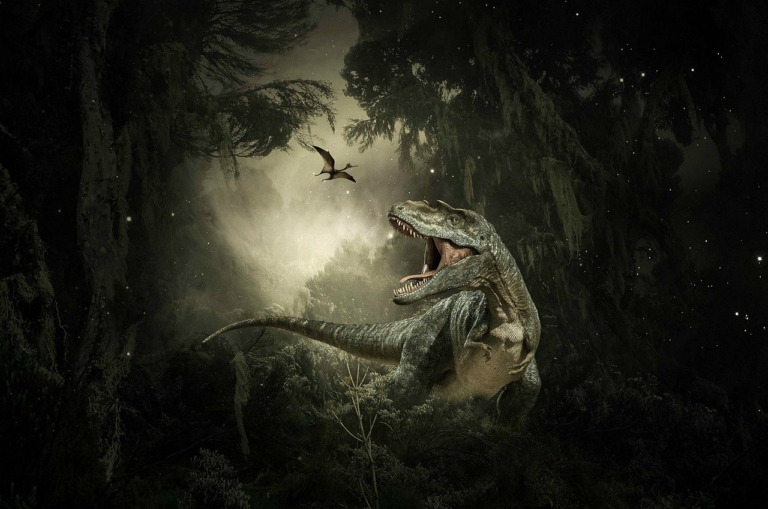 dinoszauruszok természet evolúció T. rex