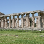 ókori templom Paestum Poseidonia