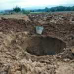 Géppuskafészek a szántásban második világháború