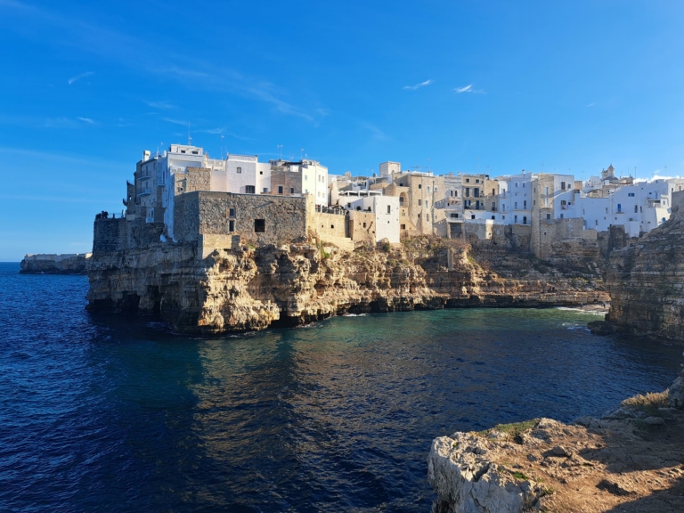 Városkép - Polignano a Mare, Puglia, Olaszország