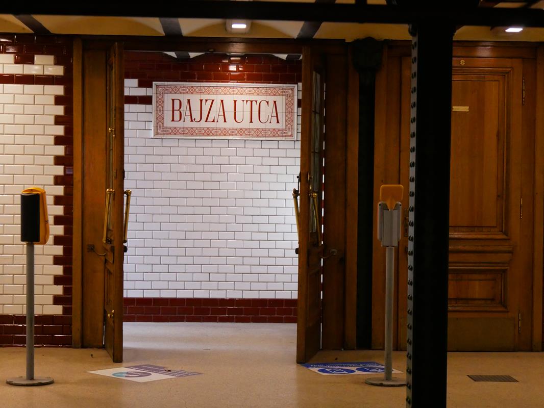 A Bajza utcai megálló Budapest