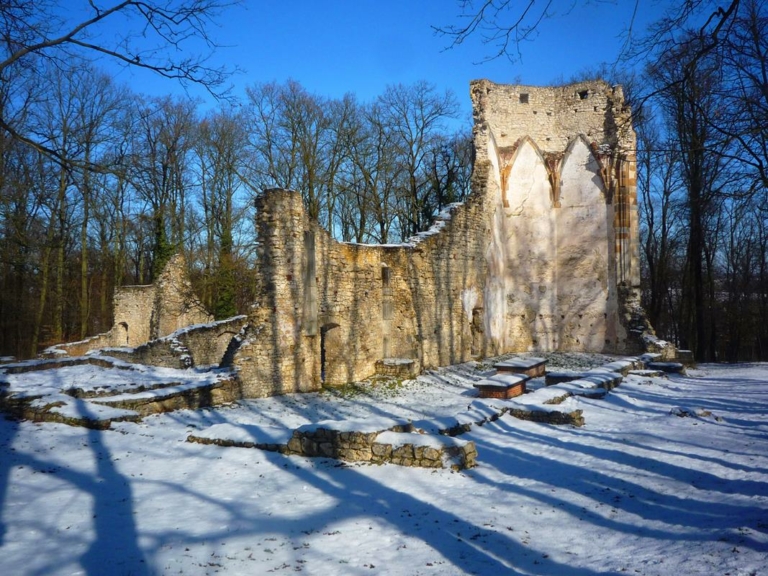 A nagyvázsonyi Szent Mihály-kolostor romja