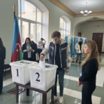 Baku, Azerbajdzsán, előrehozott elnökválasztás 2024. Fotó: Daily News Hungary