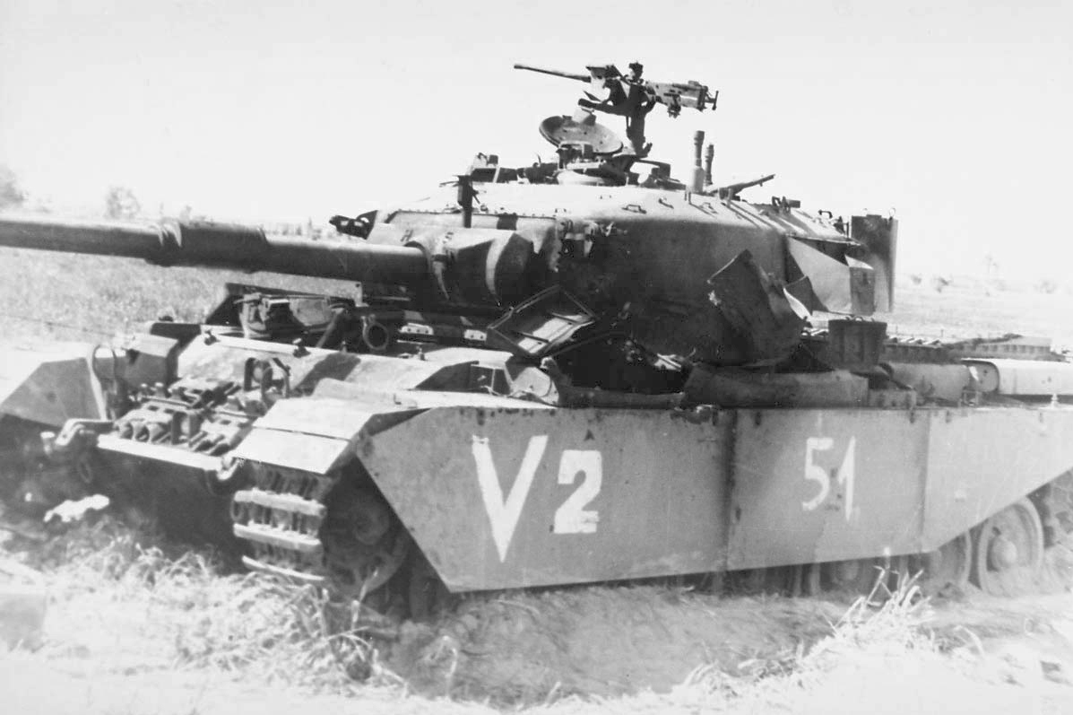 Centurion tank izrael