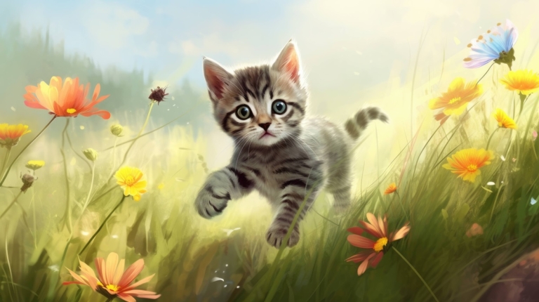 ai generált kiscica