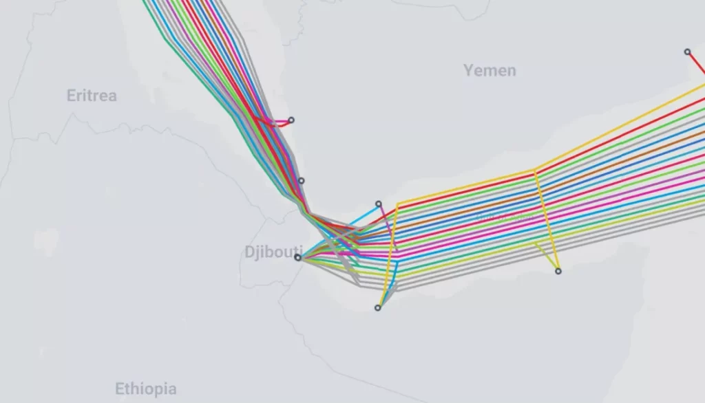 internetkábelek jemen közelében vörös-tenger