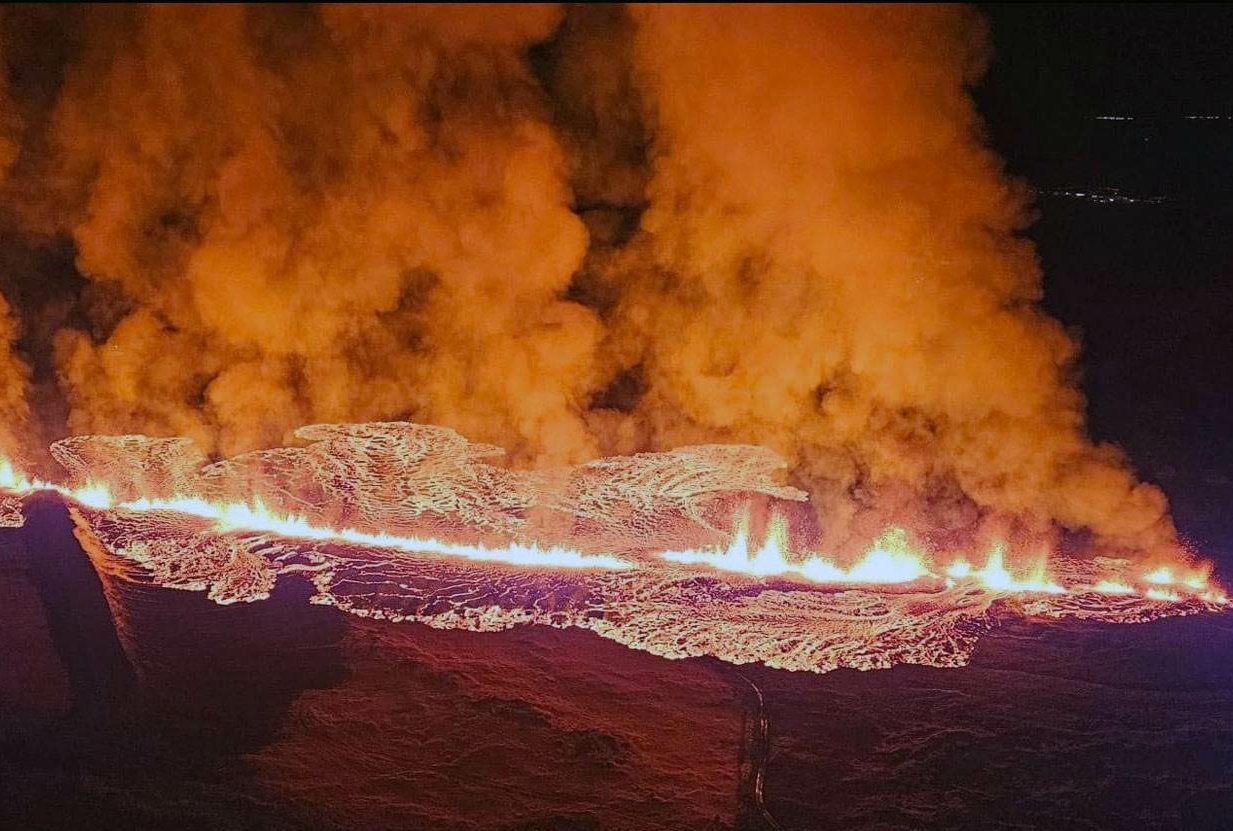 izlandi vulkánkitörés