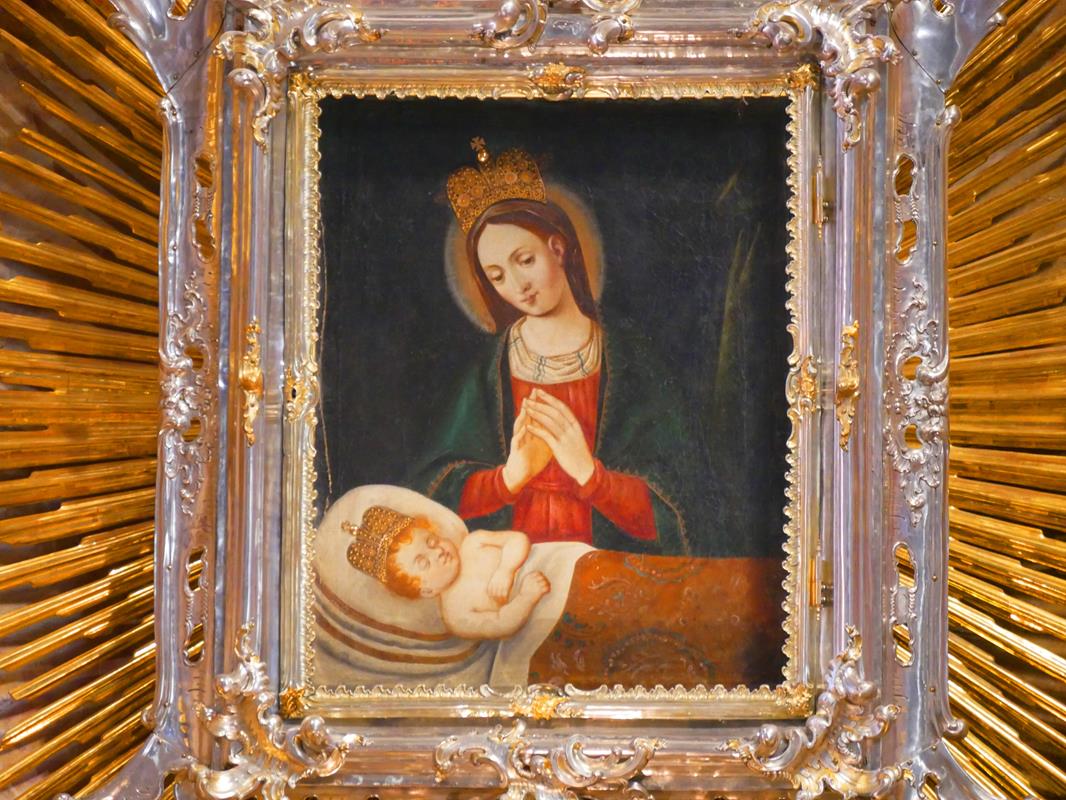 A Könnyező Szűz Mária kép