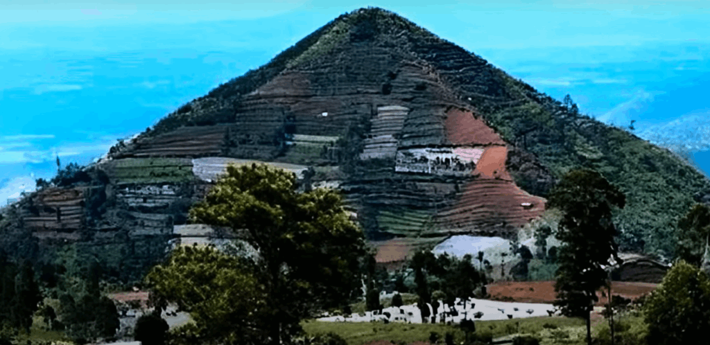 Gunung Padang indonéz piramis