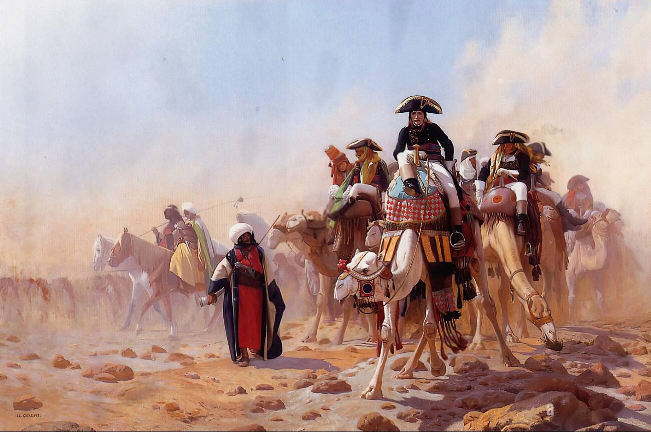 Napóleon Egyiptom hódítás gyarmatosítás