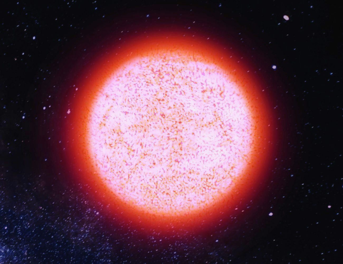 univerzum vörös óriás csillag