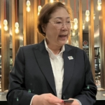 Sabah turisztikai, kulturális és környezetvédelmi minisztere, Datuk Christina Liew Budapesten.