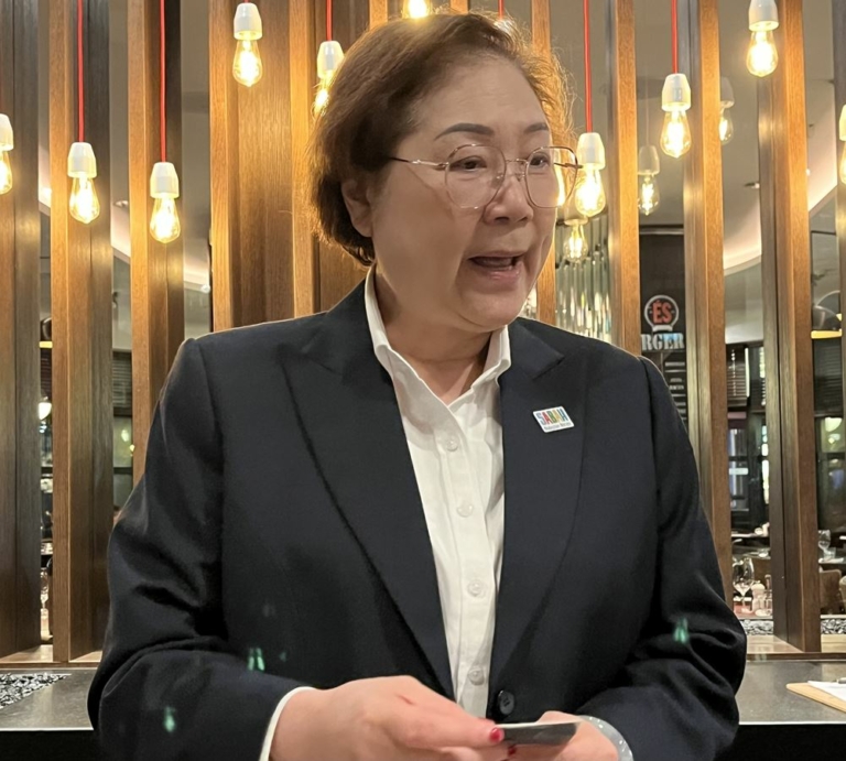 Sabah turisztikai, kulturális és környezetvédelmi minisztere, Datuk Christina Liew Budapesten.