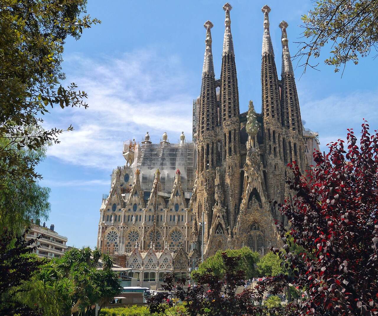 Sagrada Família Barcelona templom Spanyolország
