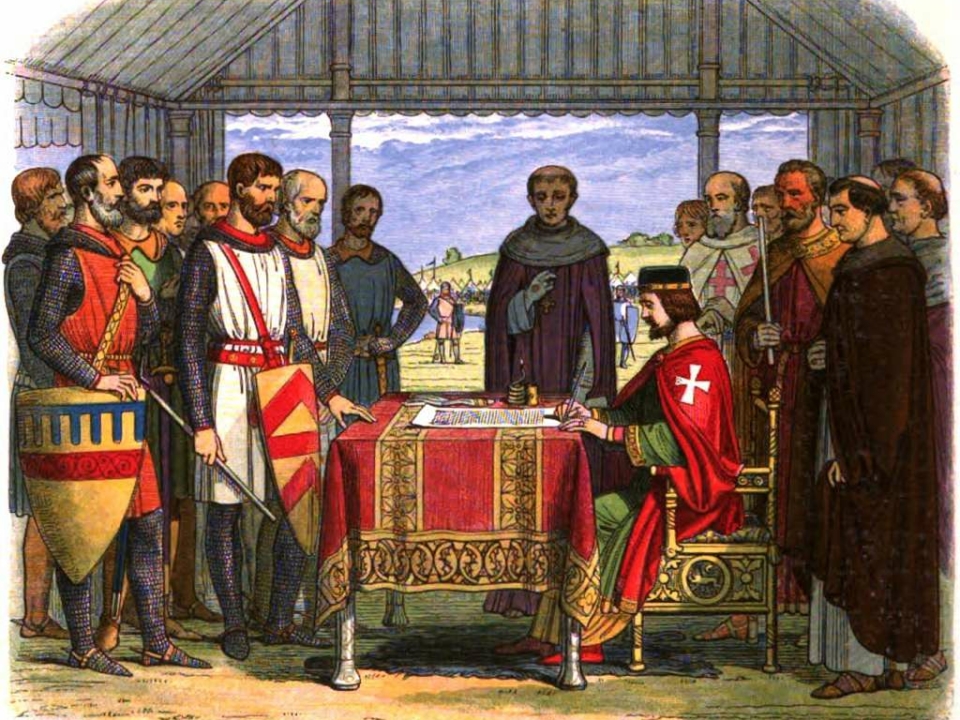 János király Magna Carta
