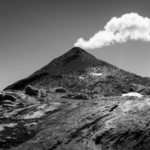 Toba vulkán illusztráció vulcano