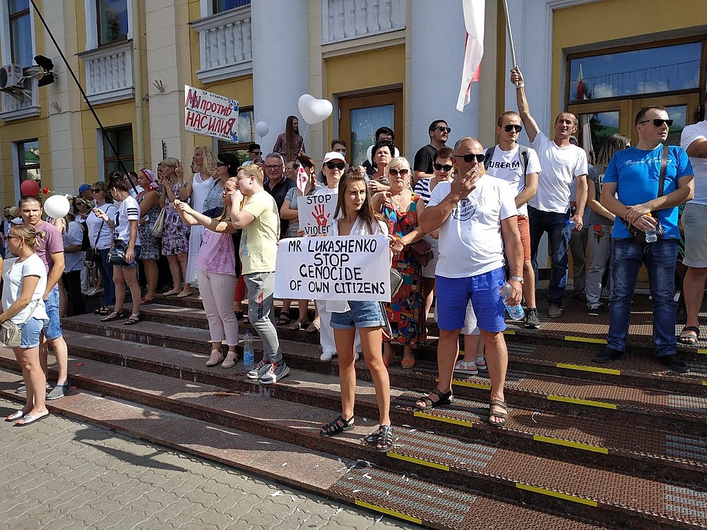 2020-as fehérorosz tüntetés Baranovicsiben