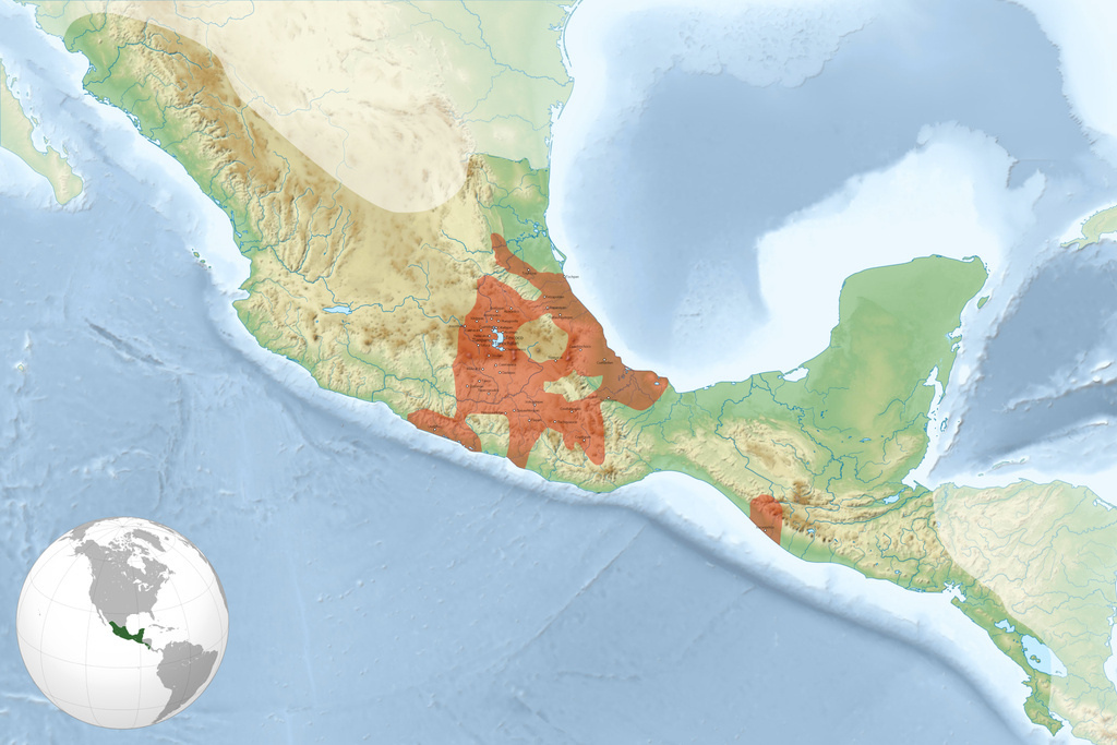 Azték Birodalom 1519 aztékok