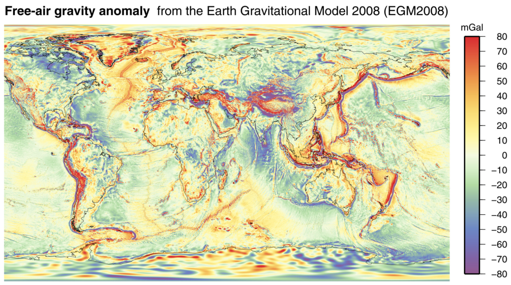 gravitációs anomália