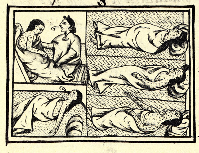 aztékok Florentine Codex hímlő betegség