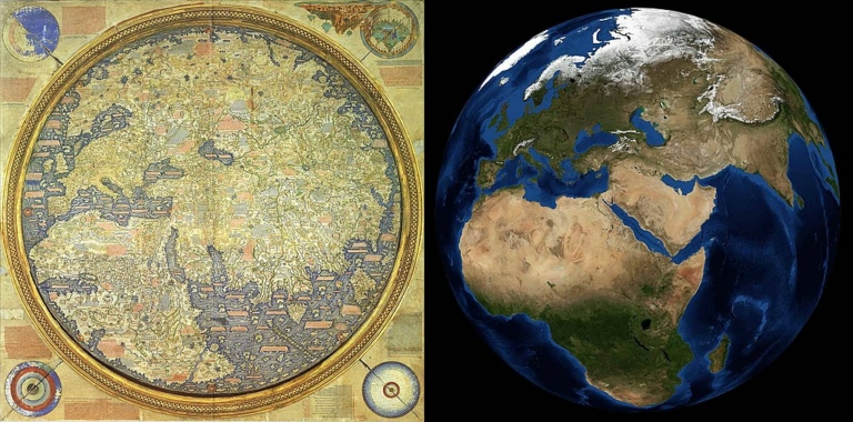Fra Mauro térkép Google Maps