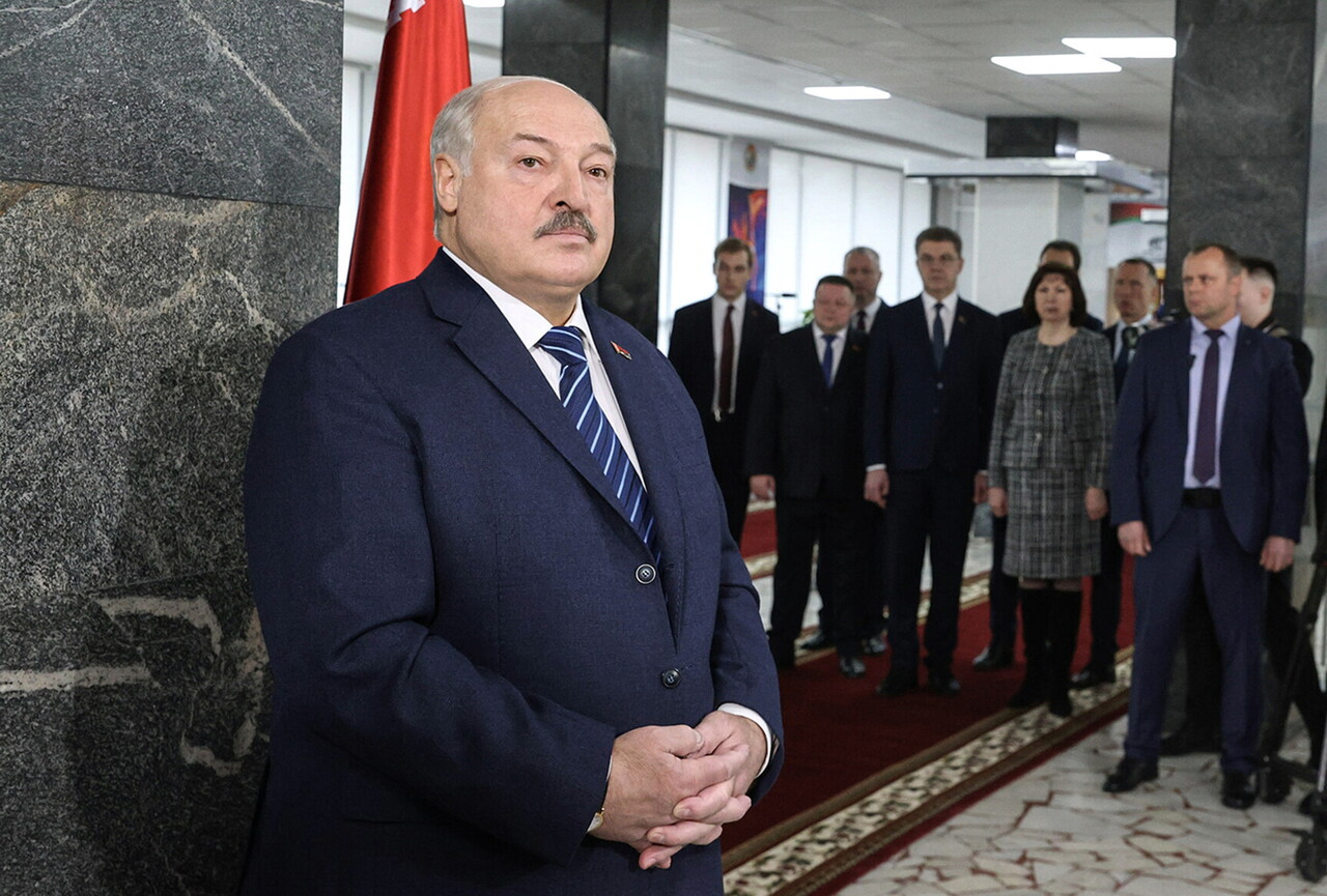 Lukasenka fehérorosz elnök