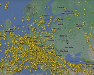 repülők radartérkép