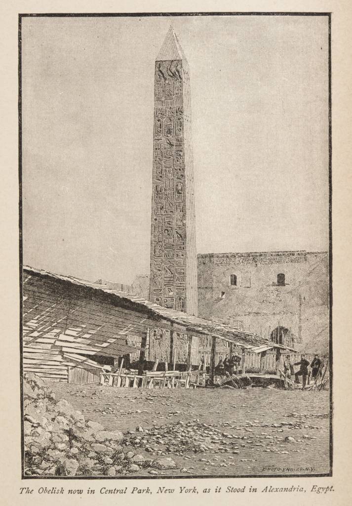 Az obeliszk még Alexandriában
