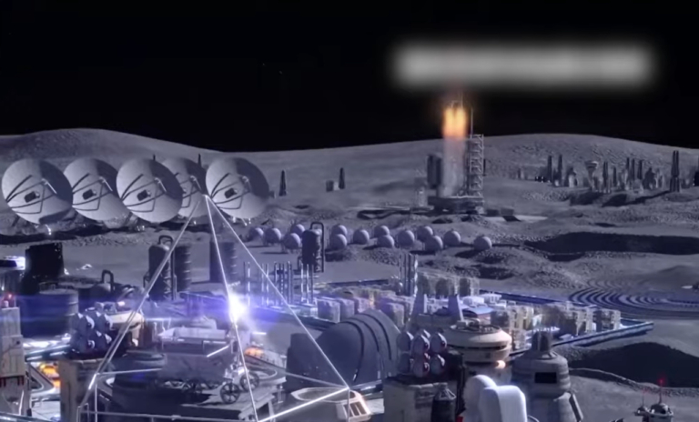 NASA Kínai holdbázis amerikai űrsikló