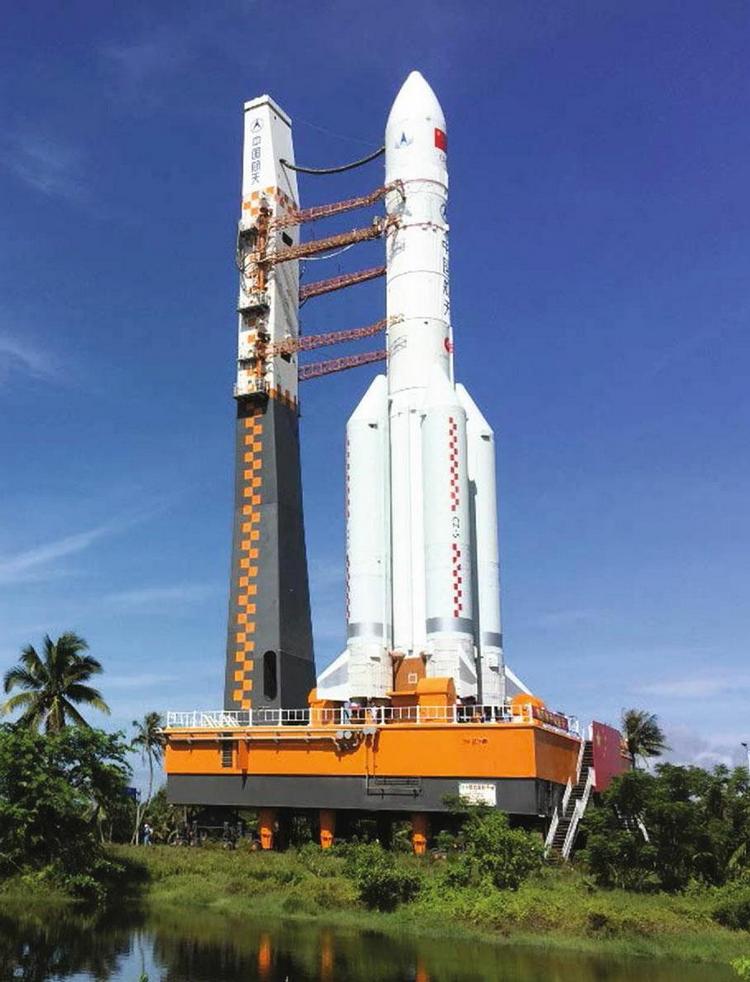 Kína Hold hosszú menetelés 5 rakéta
