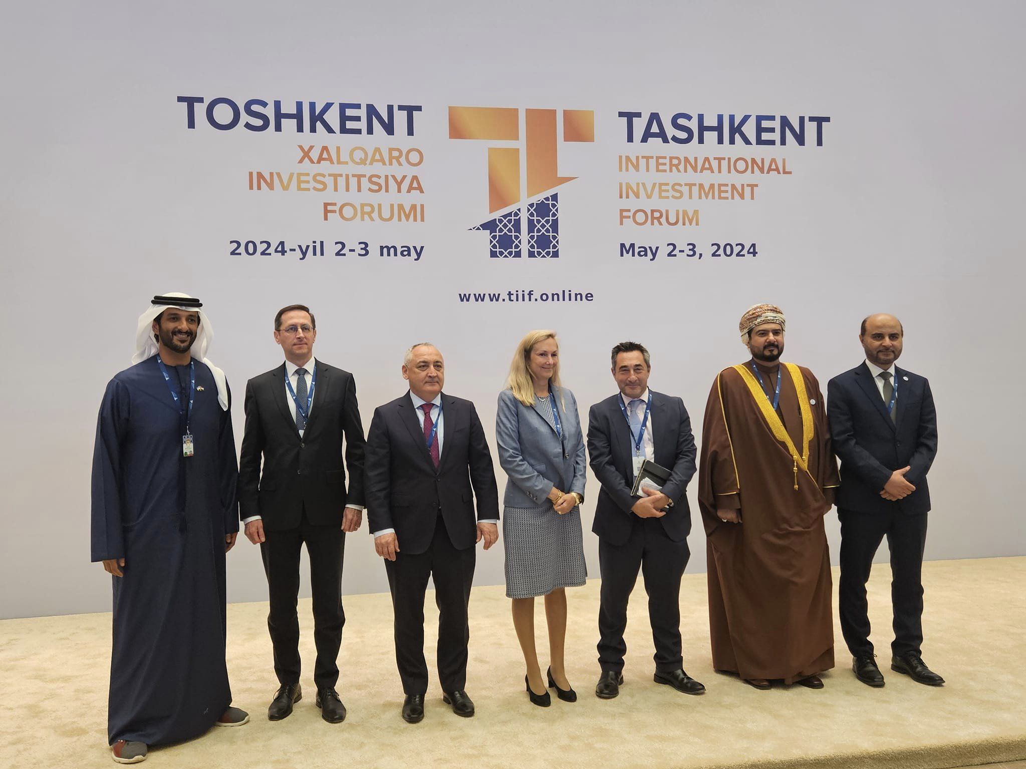 Taskent Nemzetközi Befektetési Fórumot (Tashkent International Investment Forum – TIIF)