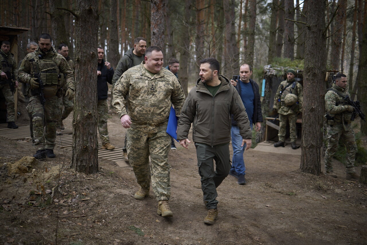 Volodimir Zelenszkij Ukrajna elnöke orosz ukrán háború