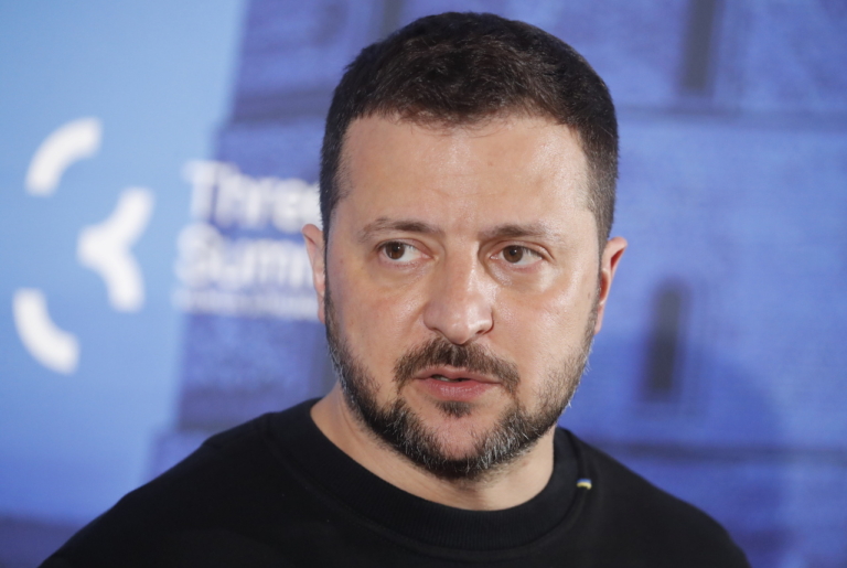 Volodimir Zelenszkij ukrán elnök