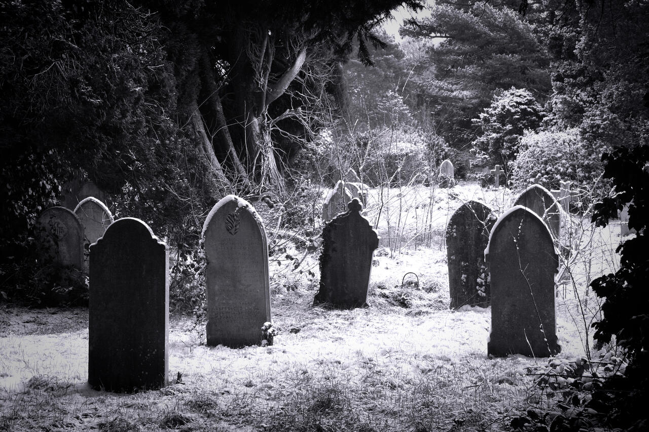 zombi sírhely temető